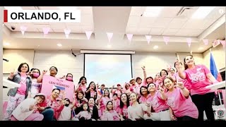 Florida Pinoys show support for RobredoPangilinan TFC News Florida USA [upl. by Marlon]