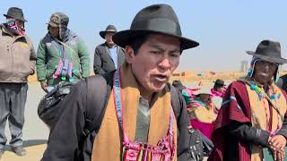 Indigenous Bolivians block roads demand resignation of Luis Arce [upl. by Shelton]