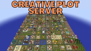 Minecraft Creative Plot Server IP Address [upl. by Eirac]