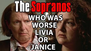 Who Was Worse Livia or Janice  Soprano Theories [upl. by Almap]