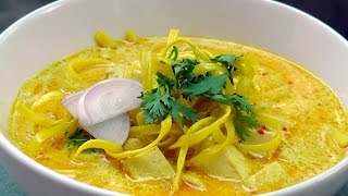 Thai Khao Soi Vegan Vegetarisches Rezept [upl. by Cassidy]