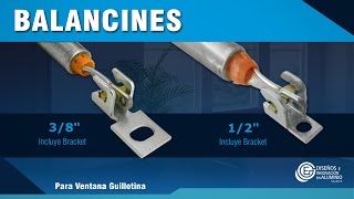 Balancines para ventana Guillotina [upl. by Joy]