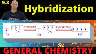 93 Hybridization  General Chemistry [upl. by Eillim]