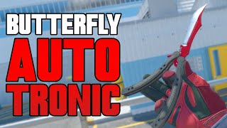 ★ CS2 Butterfly Autotronic FACTORY NEW  CS2 Knife Gameplay [upl. by Olive]