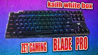 Быстрый обзор Zet Gaming Blade Pro Kailh White Box [upl. by Eessej74]