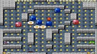 Hyper PacMan 1995 HD Arcade Game Gameplay [upl. by Isabel]