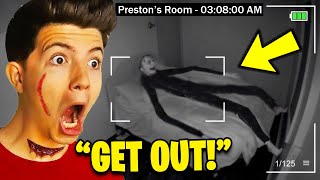 SCARIEST MOMENTS in YouTuber Videos Preston Unspeakable amp MrBeast [upl. by Tonkin]