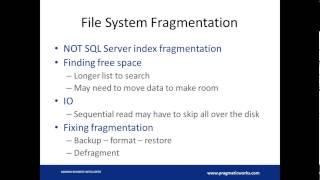 SQL Server File System Basics [upl. by Ameer]