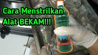 CARA BENAR MENSTERILKAN ALAT BEKAM TANPA MESIN STERILISATOR  CARA MEMBERSIHKAN ALAT BEKAM [upl. by Philina621]