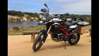 BMW F800GS Review  Two days with BMWs middleweight adventurer [upl. by Yenatirb]