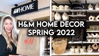 HampM HOME SHOP WITH ME  HAUL SPRING 2022  NEW HOME DECOR [upl. by Macfadyn]