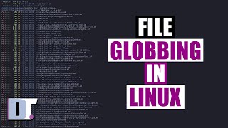 File Globbing In Linux [upl. by Nosyk]