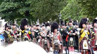 Tartan Day Celebrations in Aberdeen 2nd August 2009 HD [upl. by Ardnuassac]