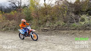 Training day KTM SX 85  Part 2 [upl. by Adnovoj517]