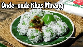 Resep Cara Membuat Ondeonde Khas Minang [upl. by Nyletak]