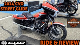 2024 Harley Davidson CVO Street Glide 121 TEST RIDE amp REVIEW AMAZING BIKE [upl. by Roby]