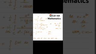 Important questions for csir net mathematics 📚 csirnetmaths csirnet csirnet complexintegration [upl. by Nelrah]