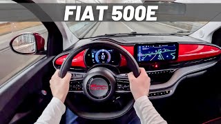 2024 Fiat 500e  POV Night Drive [upl. by Adella]