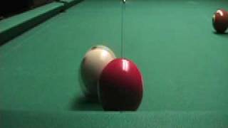 Billiard Cue and Tip Testing for Cue Ball Deflection Squirt [upl. by Ynnaffit]