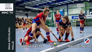 MHC TV  Feudenheimer HC  Mannheimer HC  1 Bundesliga Halle Damen Süd  0312  1330 Uhr [upl. by Pack978]