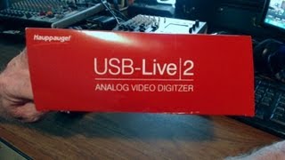 Hauppauge USBLive 2 Video Digitizer  Works Great [upl. by Gian]