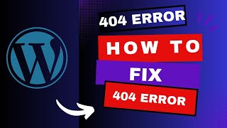 How to Solve 404 Error in Google Search Console  WordPress [upl. by Otanod646]