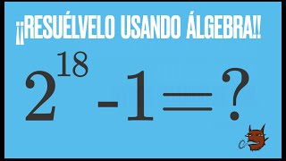 Si fueses profesor de matemáticas📐 ¿cómo explicarías esto a tus alumnos usando álgebra🤔 [upl. by Esirahc]