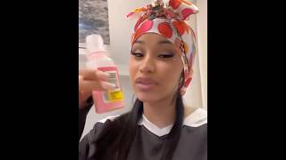 Cardi B Is Up At 3AM Ordering Taco Bell Wit A Pepto Bismol Chaser 🤮 [upl. by Zelig]