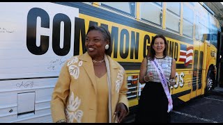 NYSUT Common Ground Bus Tour Makes A Stop In Tarrytown [upl. by Oad506]