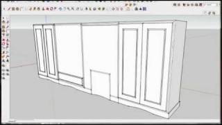 Google sketchup pro 8 furniture design part 1 by rahgsa0509 [upl. by Tonkin]