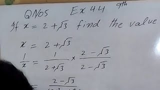 class 9th math exercise number 44 question number 5 1 [upl. by Annis616]