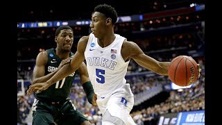 Dukes RJ Barrett posted 21 points in the Elite 8 [upl. by Denzil]