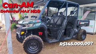 UTV CanAM DEFENDER MAX HD9 🛻💨 canam 4x4 canamdefender CANAMOFFROAD [upl. by Hctim]