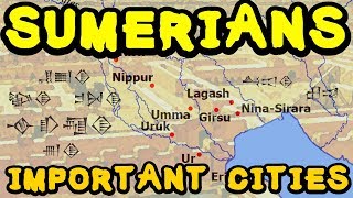 Important Cities of the Early Dynastic Period of Sumer [upl. by Kemble717]