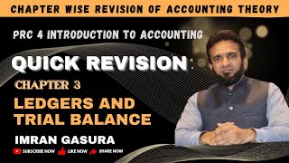 Chapter 3 Ledgers and Trial Balance PRC 4 Quick Revision [upl. by Euqirdor]