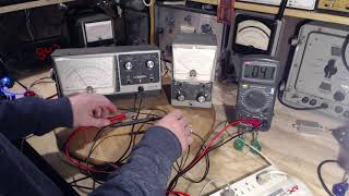 Heathkit Models IM11 and IM13 VTVM Video 1  Checkout and Restoration [upl. by Erena]