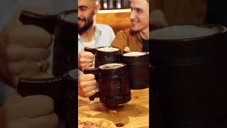 The Teslyar Wooden Beer Mug A MustHave for Every Beer Enthusiast [upl. by Reggi]