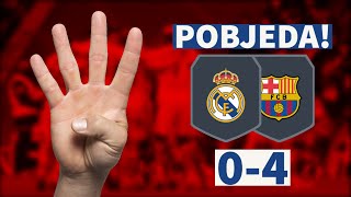 BARCELONA DEMOLIRALA REAL  Real Madrid vs Barcelona 04 La Liga [upl. by Inava]