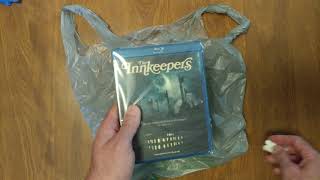 UNBOXING DOLLAR TREE 1 BlueRay MOVIE THE INNKEEPERS [upl. by Aramois]