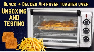 Black and Decker Air Fryer Review [upl. by Aldwon]