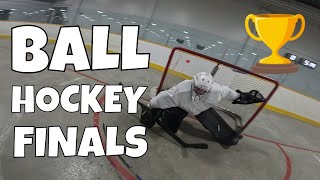 Championship Game  Ball Hockey Highlights  Ball Hockey GoPro First Person POV [upl. by Saturday702]