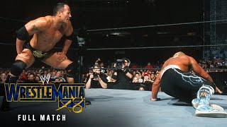 FULL MATCH — The Rock vs Hollywood Hulk Hogan WrestleMania X8 [upl. by Eibbor]