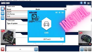 How to install the software AUTOCOM Delphi 2017 R3 So installieren Sie die Software  programvaren [upl. by Minta123]