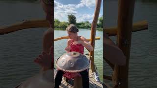 Relaxing Handpan music on the Havel River House Boat handpan music nature spirituality relaxing [upl. by Aiz]