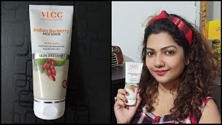 VLCC Indian Berberry Face Scrub Review II VLCC Face Scrub [upl. by Parette135]