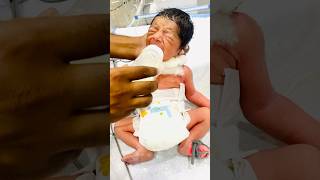 Newborn baby milk feeding newbornbaby babyvideos baby [upl. by Vashtee]