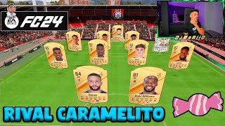 DjMaRiiO VS CARAMELITO EN FC 24🍬 [upl. by Hnib]