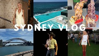 SYDNEY VLOG trying the best food amp country music festival [upl. by Ennasus649]