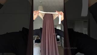 Hijabi hack This is with a jersey hijab Ib maveraben on IG hijabi hijabtutorial hijabstyle [upl. by Ttirrem]