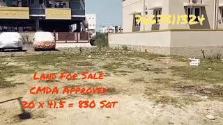 Resale  Pallikaranai  Land for Sale  30 Lakhs [upl. by Milstone]